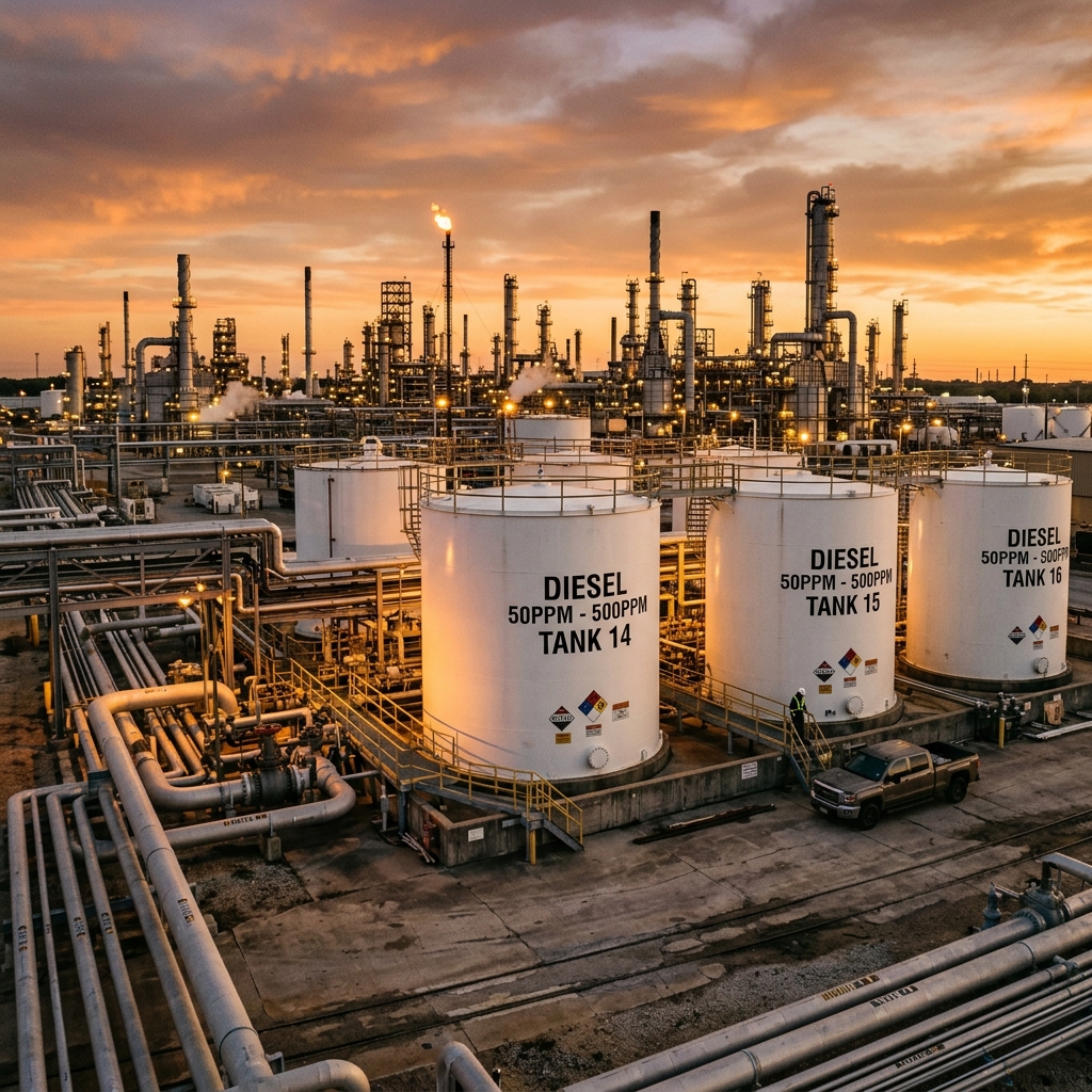 Diesel 50PPM-500PPM Industrial Grade